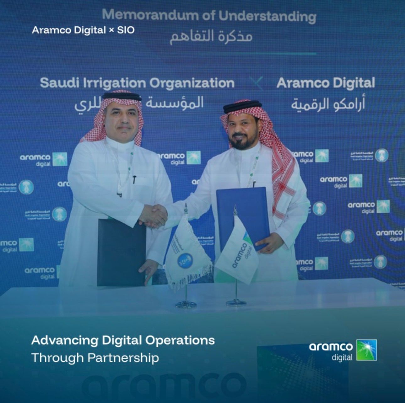 Aramco Digital and Saudi Irrigation Organization Sign Agreement to Advance Digital Solutions for Critical Infrastructure